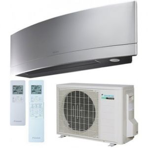 купить в одессе дизайнерский кондиционер daikin FTXG25LS/RXG25L серебристого цвета Кондиционер DAIKIN FTXG25Ls/RXG25L New Emura