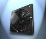 DOSPEL WOKS Ø710 вентилятор осевой (квадратный корпус)